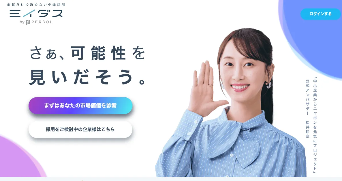 ミイダス - さぁ、可能性を見いだそう。